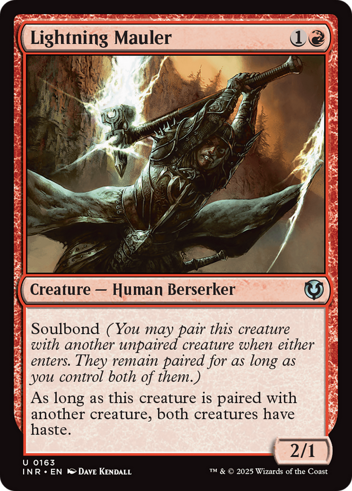 Lightning Mauler [Innistrad Remastered] Magic: The Gathering