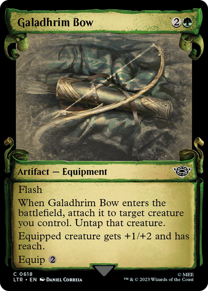 Galadhrim Bow [The Lord of the Rings: Tales of Middle-Earth Showcase Scrolls] Magic: The Gathering