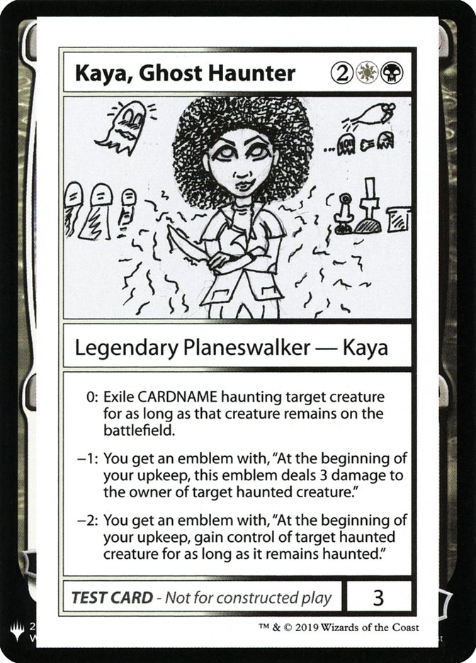 Kaya, Ghost Haunter [Mystery Booster Playtest Cards] Magic: The Gathering