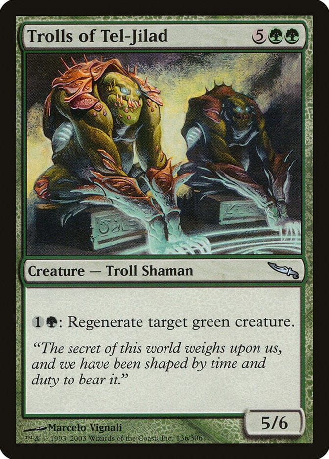 Trolls of Tel-Jilad [Mirrodin] Magic: The Gathering