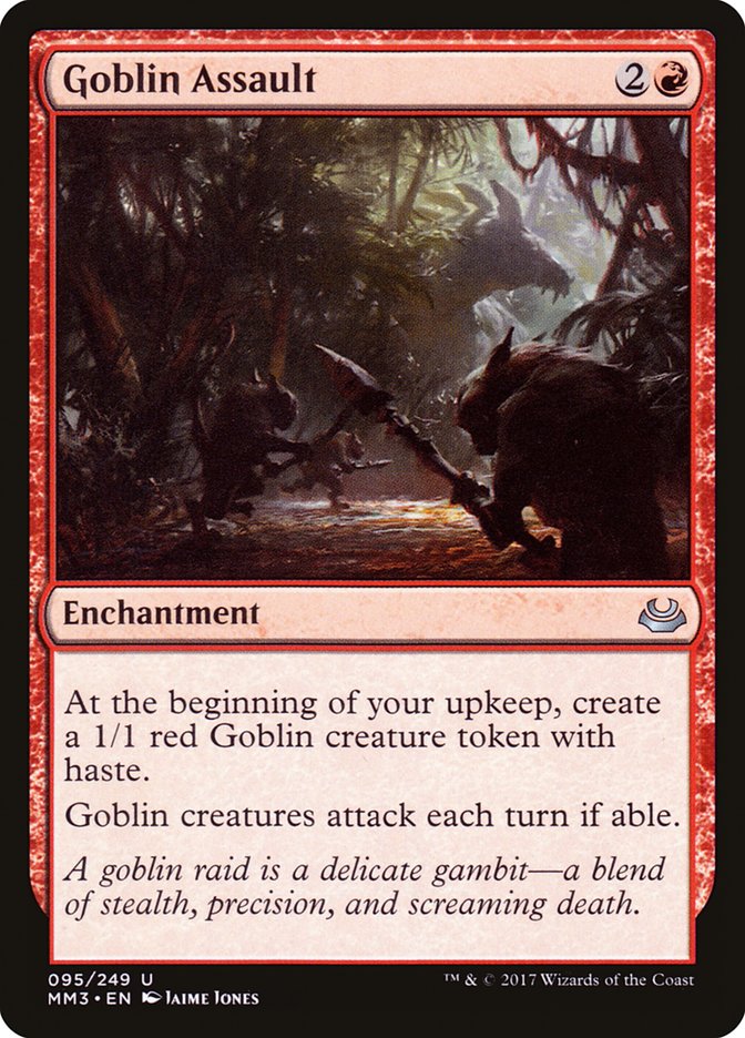 Goblin Assault [Modern Masters 2017] Magic: The Gathering