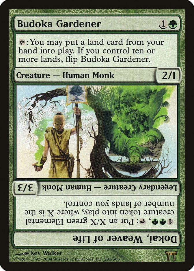Budoka Gardener // Dokai, Weaver of Life [Champions of Kamigawa] Magic: The Gathering