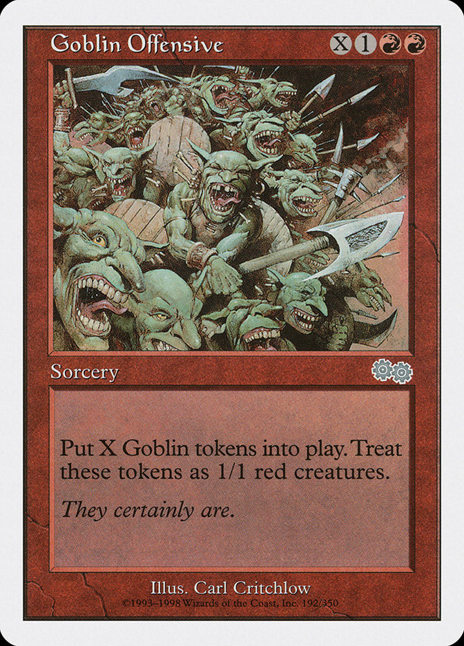 Goblin Offensive [Anthologies] Magic: The Gathering