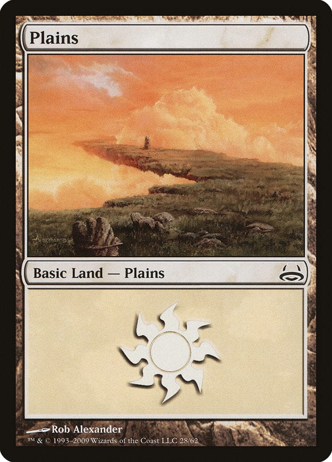 Plains (28) [Duel Decks: Divine vs. Demonic] Magic: The Gathering