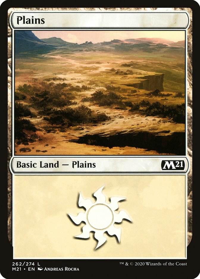 Plains (262) [Core Set 2021] Magic: The Gathering