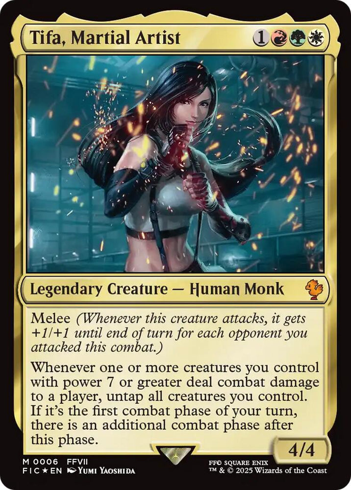 Tifa, Martial Artist [FINAL FANTASY Commander] Magic: The Gathering