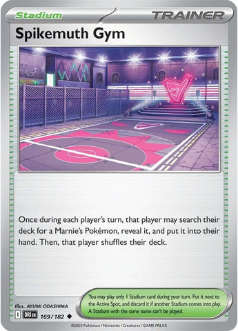 Spikemuth Gym (169/182) [Scarlet & Violet: Destined Rivals] - Pokemon Cards For Your TCG Needs! Pokémon