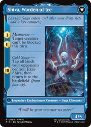 Jill, Shiva's Dominant // Shiva, Warden of Ice [FINAL FANTASY] Magic: The Gathering