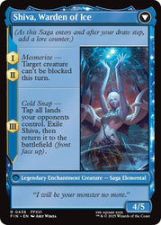 Jill, Shiva's Dominant // Shiva, Warden of Ice (Extended Art) [FINAL FANTASY] Magic: The Gathering