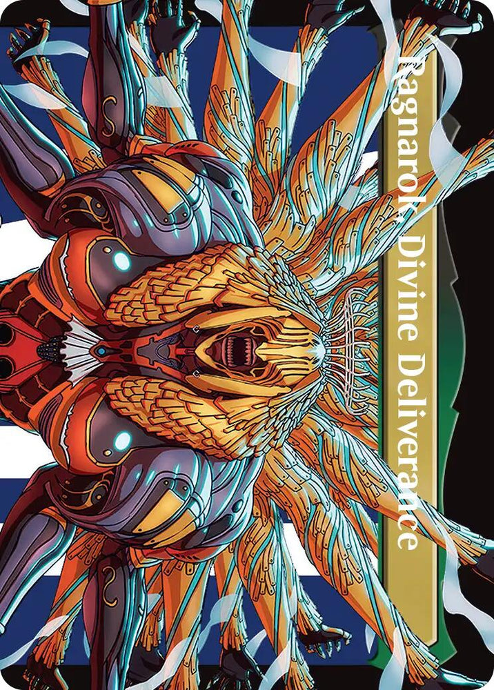 Vanille, Cheerful l'Cie // Ragnarok, Divine Deliverance (Borderless) (Surge Foil) [FINAL FANTASY] Magic: The Gathering