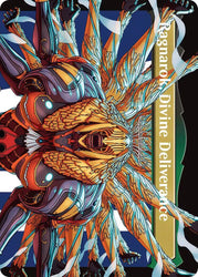 Vanille, Cheerful l'Cie // Ragnarok, Divine Deliverance (Borderless) (Surge Foil) [FINAL FANTASY] Magic: The Gathering
