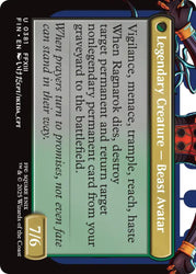 Fang, Fearless l'Cie (Borderless) [FINAL FANTASY] Magic: The Gathering