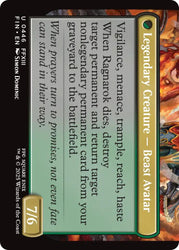 Fang, Fearless l'Cie (Extended Art) [FINAL FANTASY] Magic: The Gathering