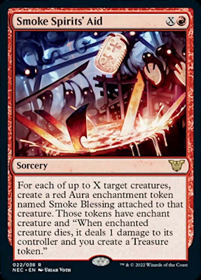 Smoke Spirits' Aid [Kamigawa: Neon Dynasty Commander] Magic: The Gathering