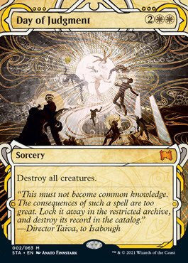 Day of Judgment (Foil Etched) [Strixhaven: School of Mages Mystical Archive] Magic: The Gathering