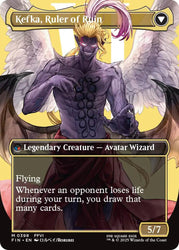 Kefka, Court Mage // Kefka, Ruler of Ruin (Borderless) (0398) [FINAL FANTASY] Magic: The Gathering