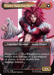 Kuja, Genome Sorcerer // Trance Kuja, Fate Defied (Borderless) [FINAL FANTASY] Magic: The Gathering