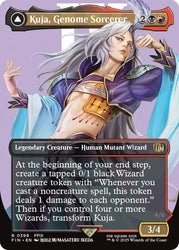 Kuja, Genome Sorcerer // Trance Kuja, Fate Defied (Borderless) [FINAL FANTASY] Magic: The Gathering