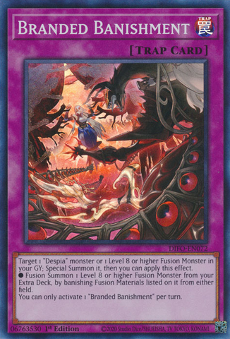 Branded Banishment [DIFO-EN072] Super Rare - Yugioh Cards For Your TCG Needs!