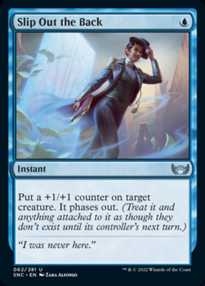 Slip Out the Back [Streets of New Capenna] Magic: The Gathering