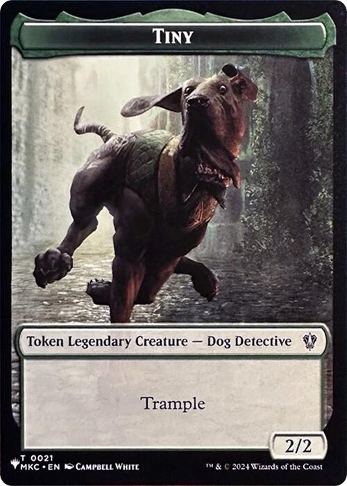 Tiny // City's Blessing Double-Sided Token [Secret Lair Drop Series] Magic: The Gathering