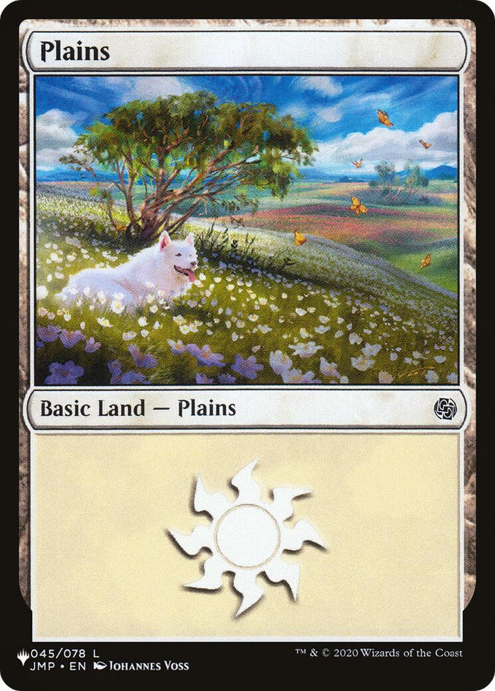 Plains (045) (JMP) [The List] Magic: The Gathering