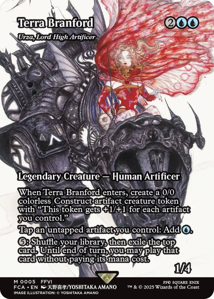 Terra Branford - Urza, Lord High Artificer (Showcase) [FINAL FANTASY : Through the Ages] Magic: The Gathering