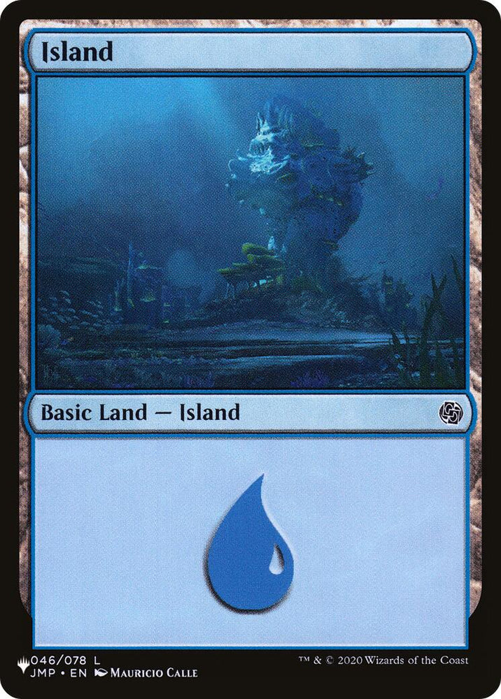 Island (046) (JMP) [The List] Magic: The Gathering