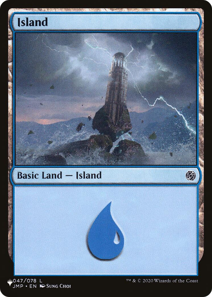 Island (047) (JMP) [The List] Magic: The Gathering
