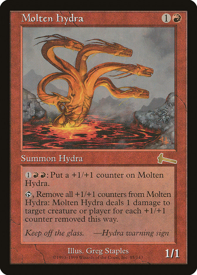 Molten Hydra [Urza's Legacy] Magic: The Gathering