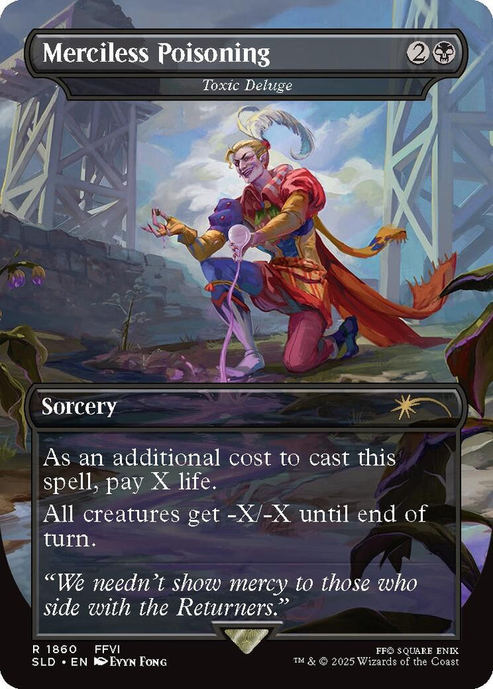 Merciless Poisoning - Toxic Deluge [Secret Lair Drop Series] Magic: The Gathering