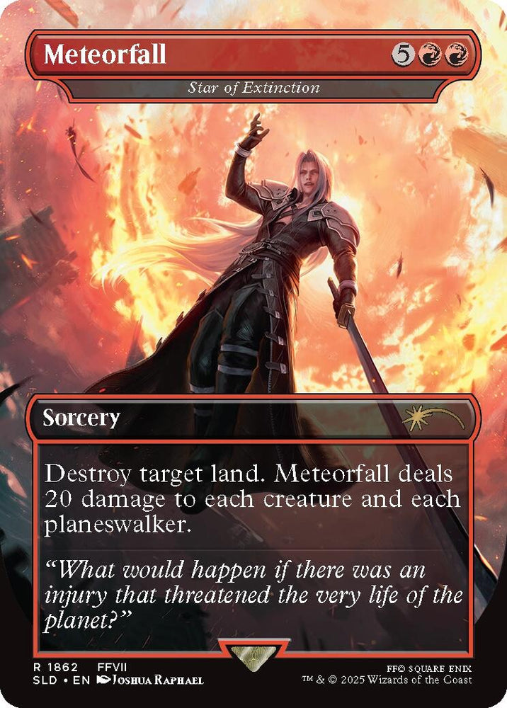 Meteorfall - Star of Extinction [Secret Lair Drop Series] Magic: The Gathering