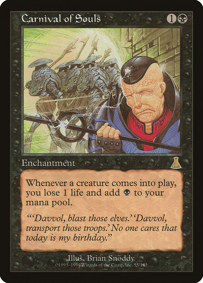 Carnival of Souls [Urza's Destiny] Magic: The Gathering