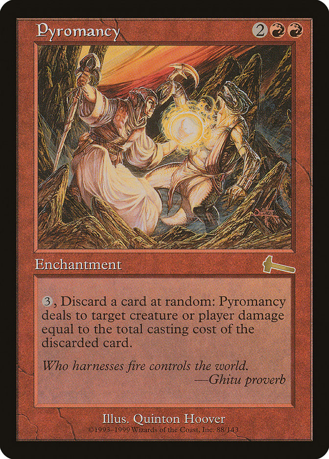 Pyromancy [Urza's Legacy] Magic: The Gathering