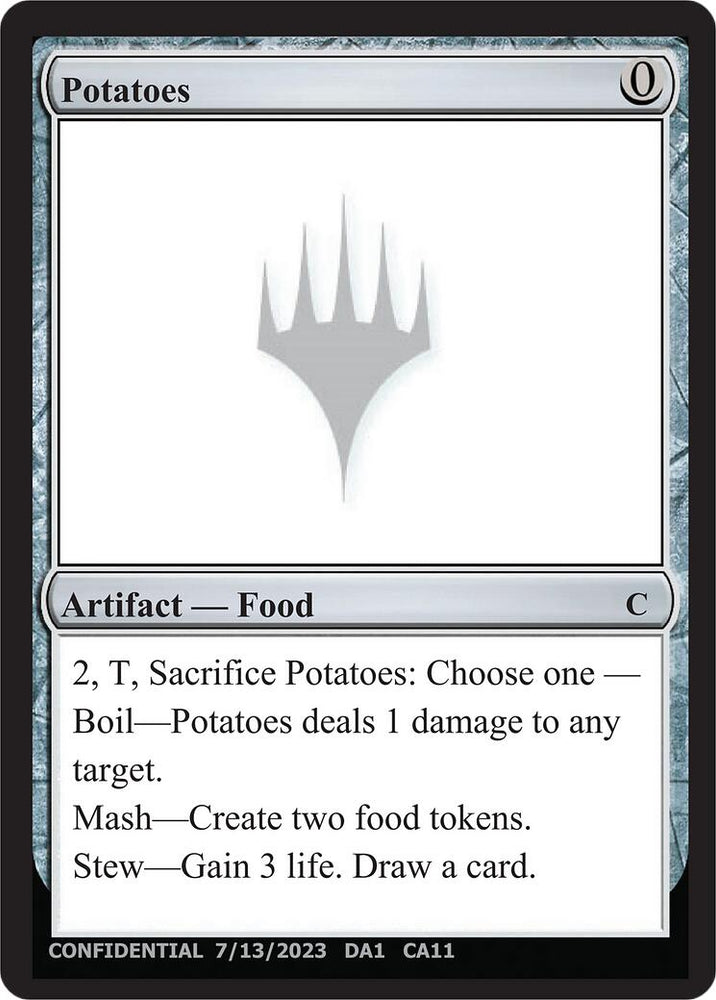Potatoes [Mystery Booster] Magic: The Gathering