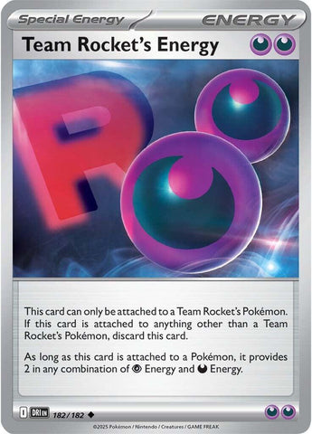 Team Rocket's Energy (182/182) [Scarlet & Violet: Destined Rivals] - Pokemon Cards For Your TCG Needs! Pokémon