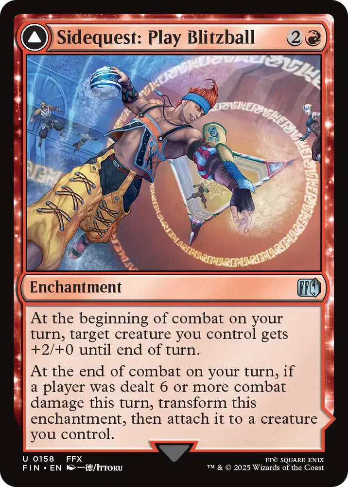 Sidequest: Play Blitzball // World Champion, Celestial Weapon [FINAL FANTASY] Magic: The Gathering