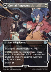 Crystal Fragments // Summon: Alexander (Borderless) [FINAL FANTASY] Magic: The Gathering