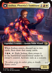 Joshua, Phoenix's Dominant (Extended Art) [FINAL FANTASY] Magic: The Gathering
