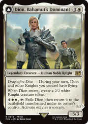 Dion, Bahamut's Dominant // Bahamut, Warden of Light [FINAL FANTASY] Magic: The Gathering
