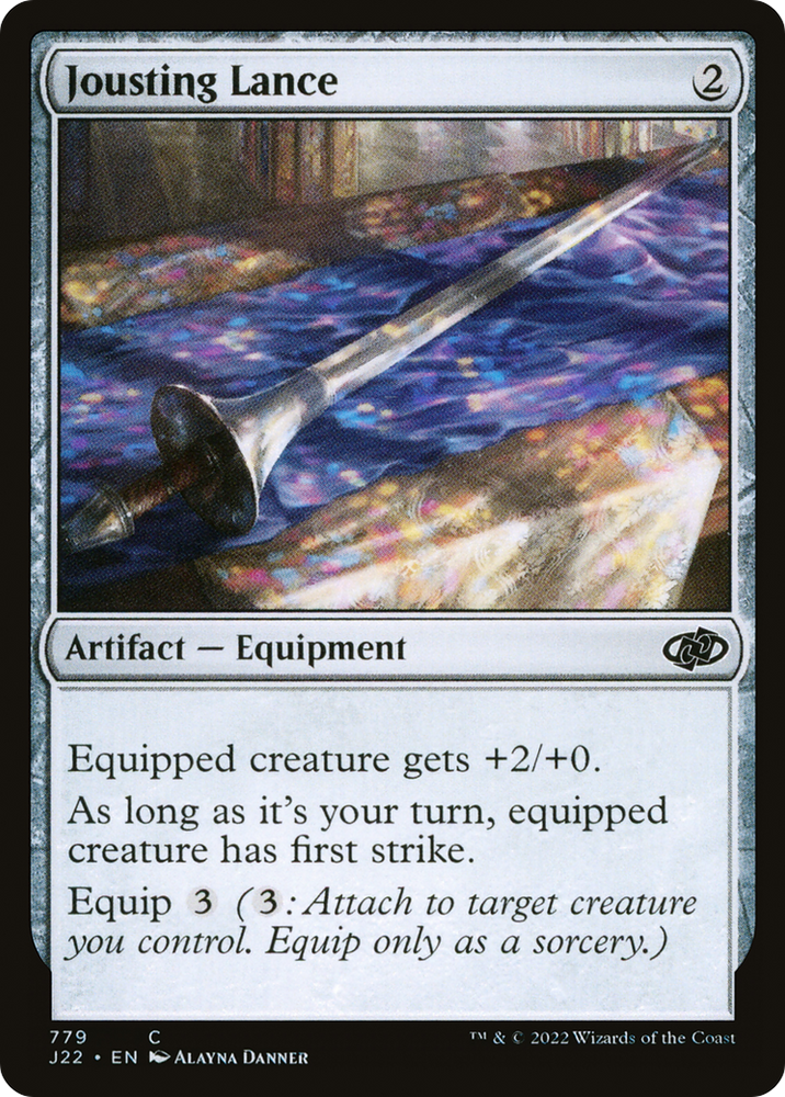 Jousting Lance [Jumpstart 2022] Magic: The Gathering