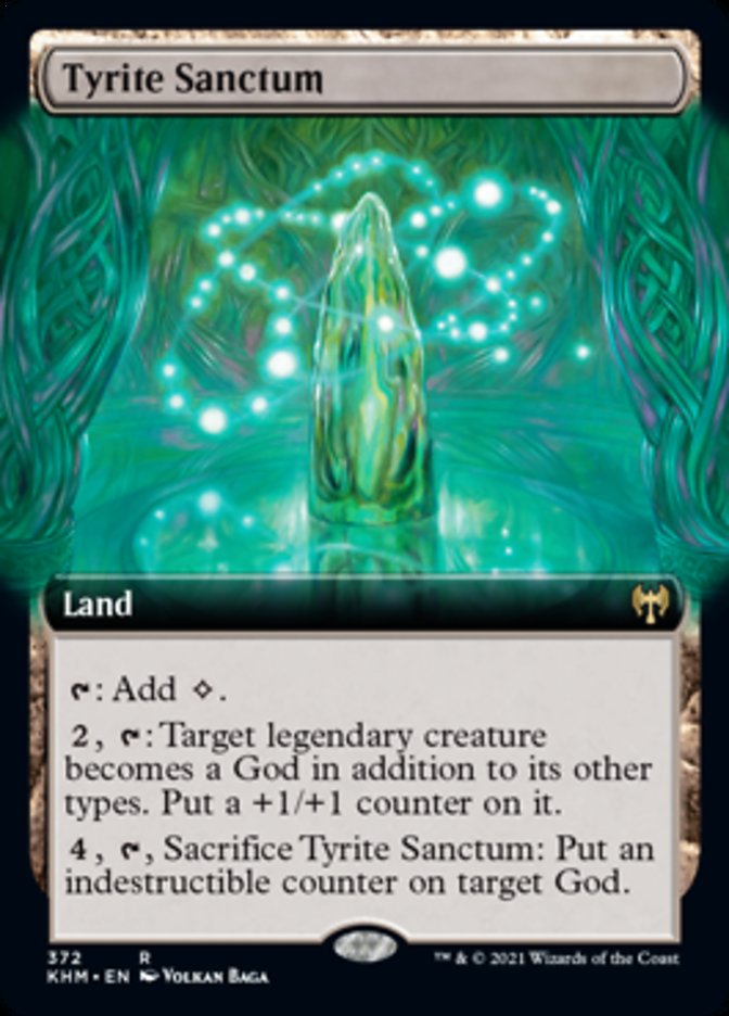 Tyrite Sanctum (Extended Art) [Kaldheim] Magic: The Gathering