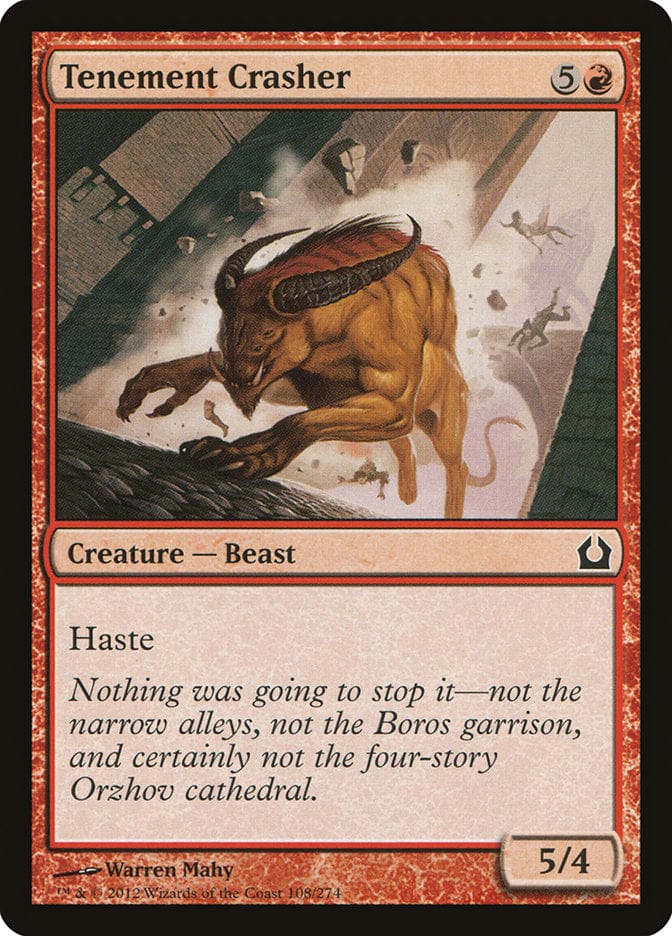 Tenement Crasher [Return to Ravnica] Magic: The Gathering