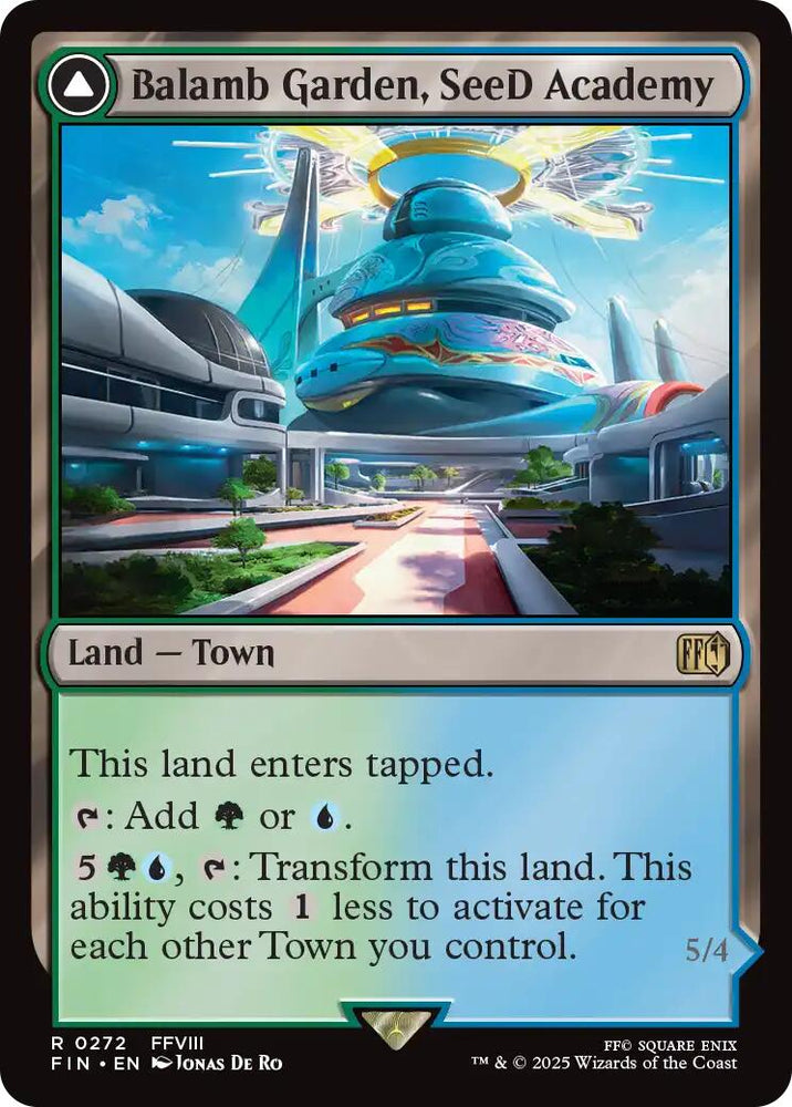 Balamb Garden, SeeD Academy // Balamb Garden, Airborne [FINAL FANTASY] Magic: The Gathering