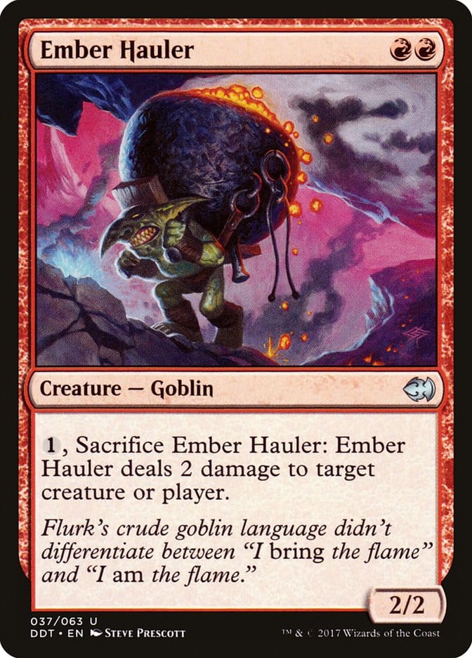 Ember Hauler [Duel Decks: Merfolk vs. Goblins] Magic: The Gathering
