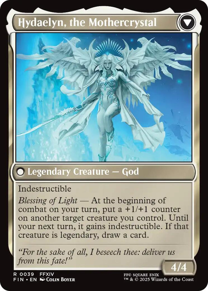 Venat, Heart of Hydaelyn // Hydaelyn, the Mothercrystal [FINAL FANTASY] Magic: The Gathering