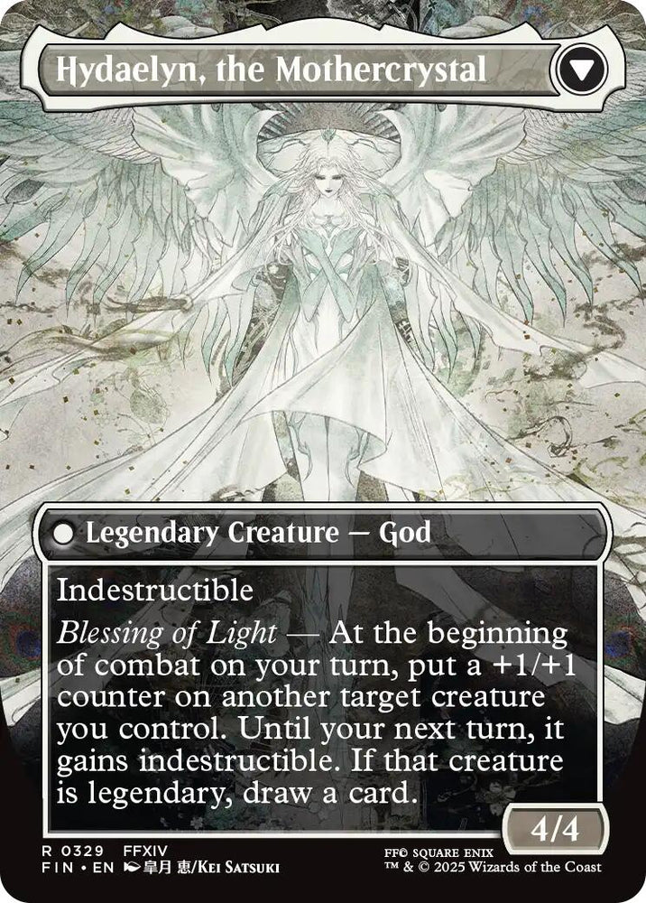 Venat, Heart of Hydaelyn // Hydaelyn, the Mothercrystal (Borderless) [FINAL FANTASY] Magic: The Gathering