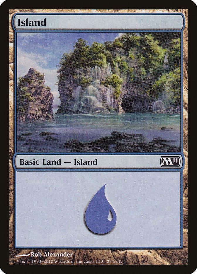 Island (234) [Magic 2011] Magic: The Gathering