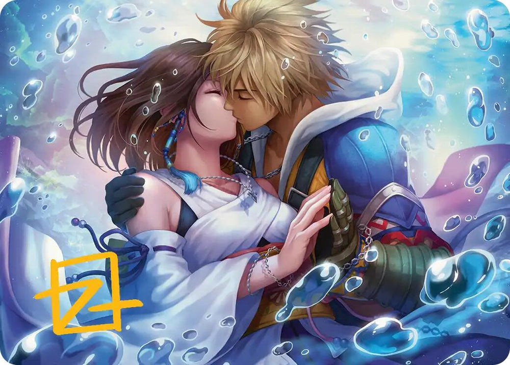 Together Forever Art Card (Gold-Stamped Signature) [FINAL FANTASY Art Series] Magic: The Gathering
