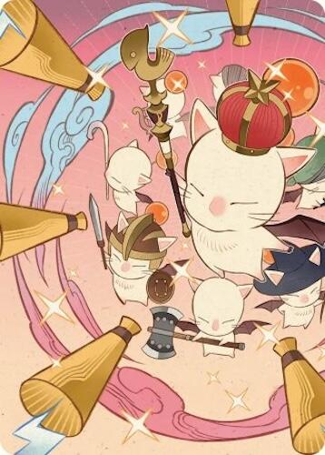 Summon: Good King Mog XII Art Card [FINAL FANTASY Art Series] Magic: The Gathering